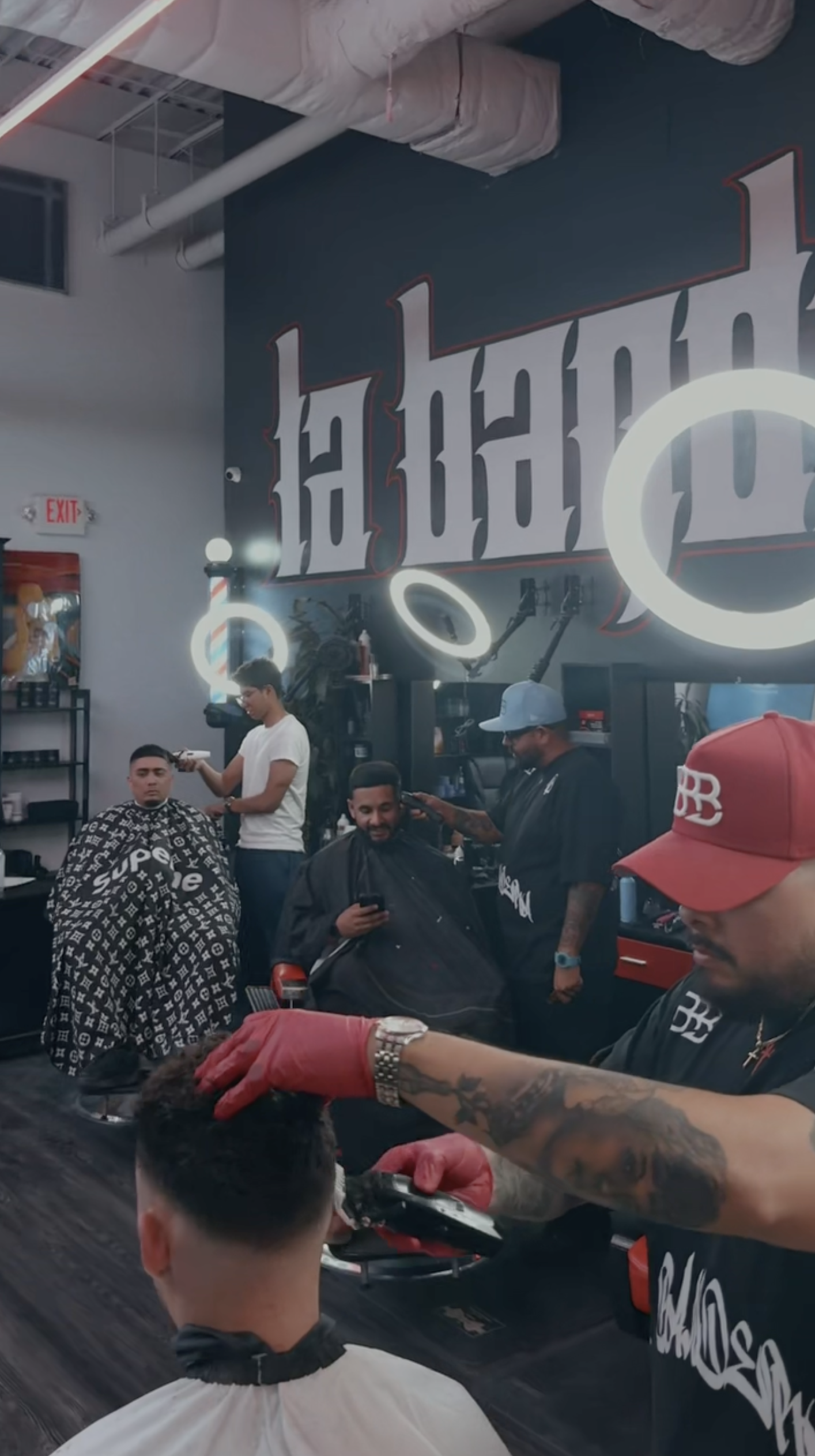 Inside Bandera's Barber & Beauty
